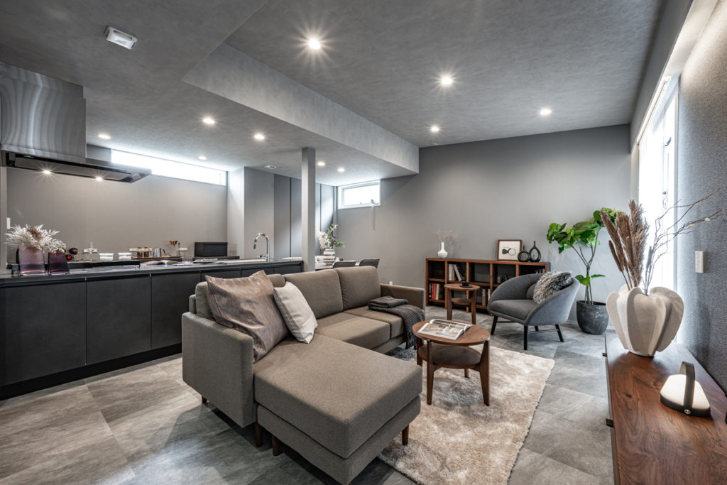 開放感のあるリビング